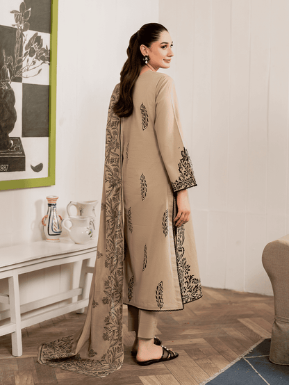 Graneut D # 203 - 01 | 3pc Luxury Dhanak | Couture Wool Shawl