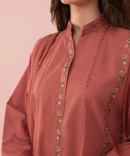 SAPPHIRE - 3PC LAWN EMBROIDERED SHIRT WITH CHIFFON EMBROIDERED DUPATTA AND TROUSER